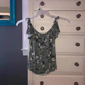 AMERICAN EAGLE OFF THE SHOULDER TOP